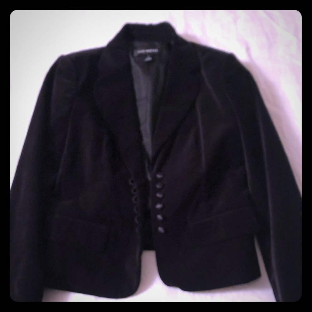 Club Monaco velvet blazer